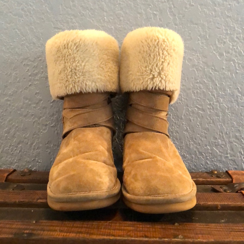 Tan LAMO boots